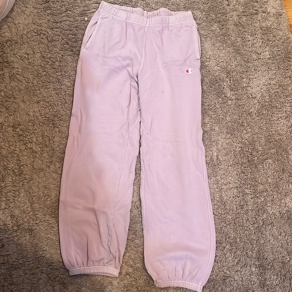 champion lavender joggers